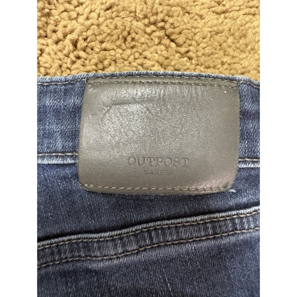 Outpost Makers Original Taper Jeans Men 31x30 Blue Mid Rise Preppy - Picture 12 of 14